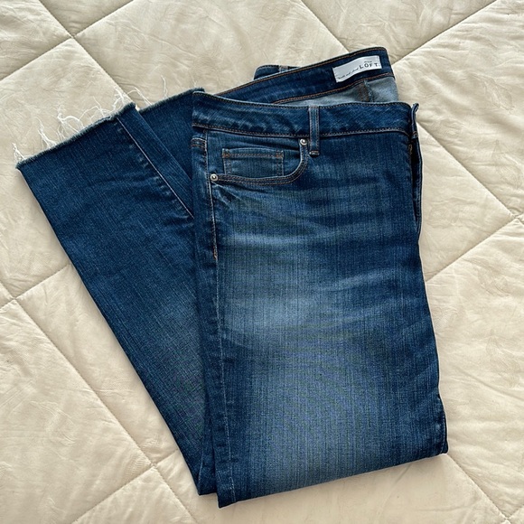 LOFT Curvy Skinny Jeans - 31/12 - Picture 1 of 4